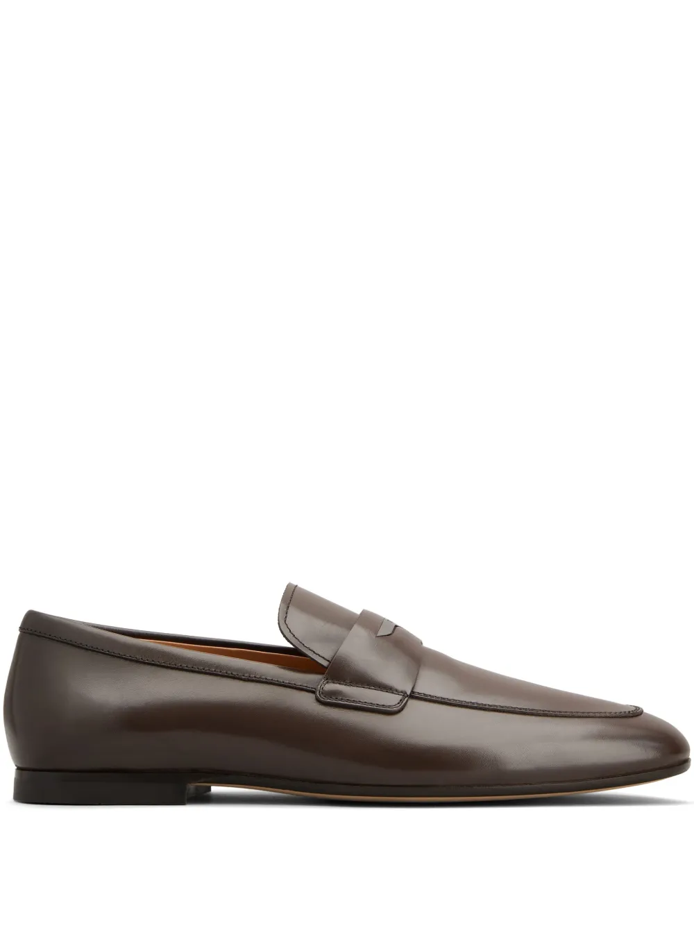 leather loafers