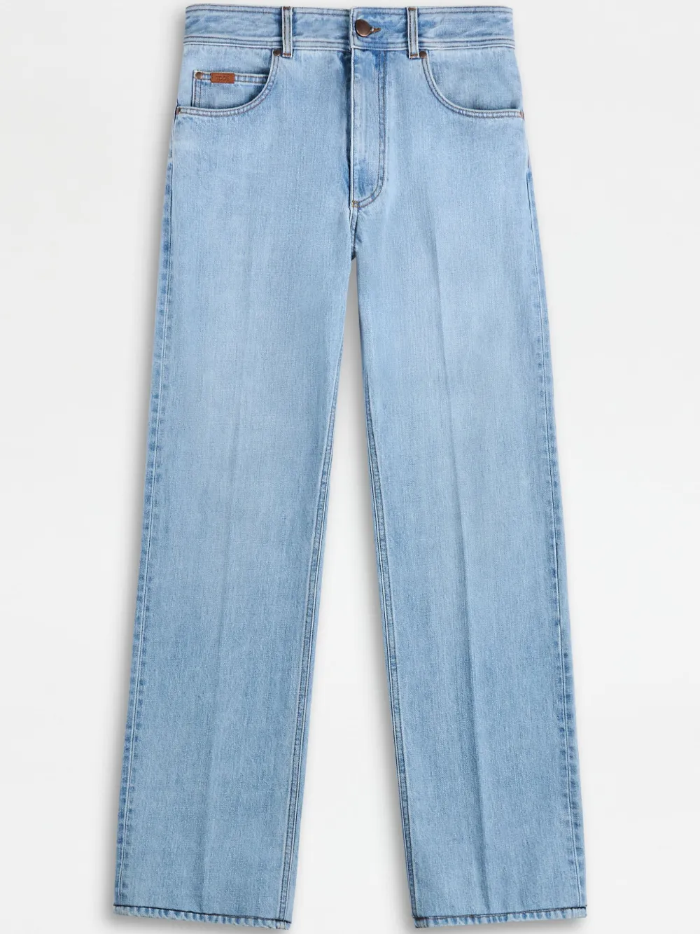 Tod's Relaxed Fit 5 Pocket Jeans In Blue