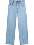 Tod's pressed-crease jeans - Blue