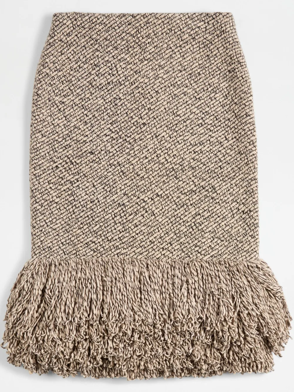 TOD'S KNITTED MIDI SKIRT