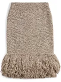 Tod's knitted midi skirt - Neutrals
