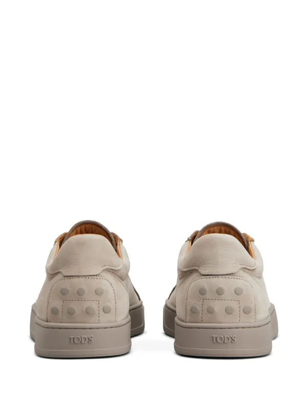 トッズ レザースニーカー グレー Tod's レザースニーカー | グレー | FARFETCH JP