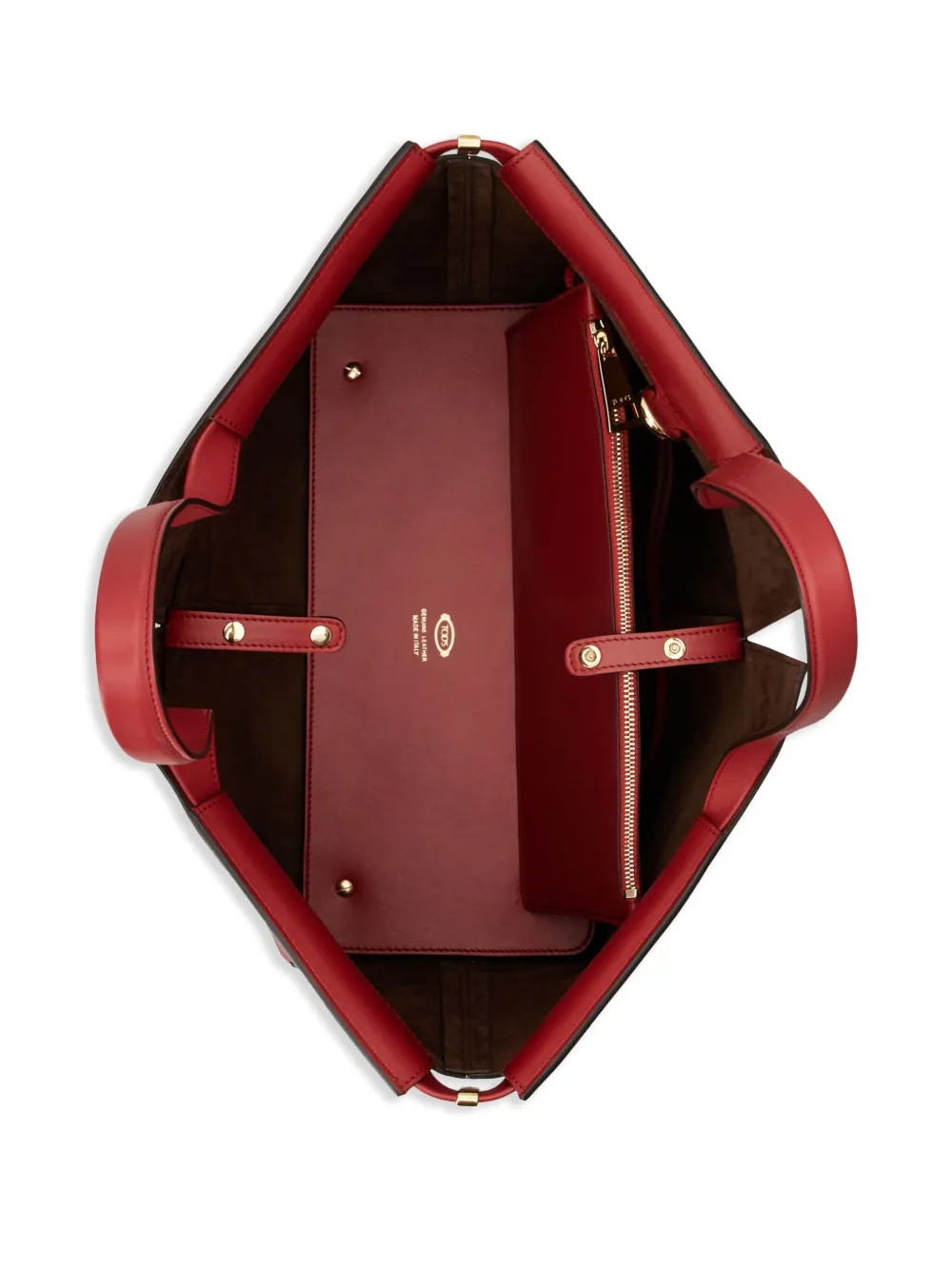 Tod's Di medium shopper Rood