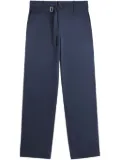 Tod's drawstring-belt chinos - Blue