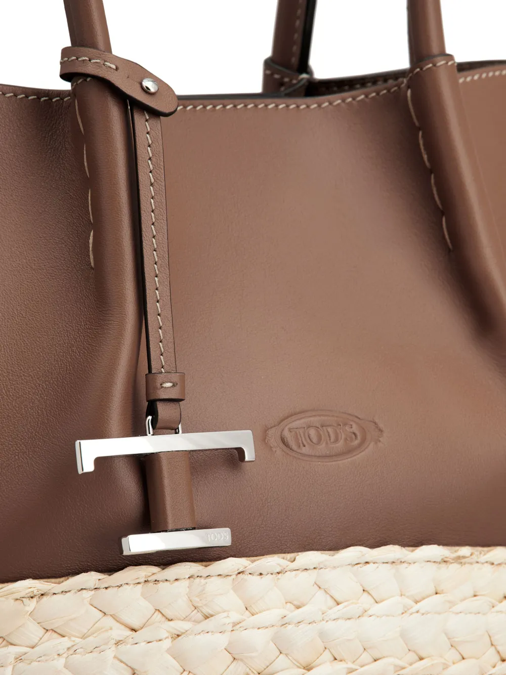 Tod's Bux kleine shopper Bruin