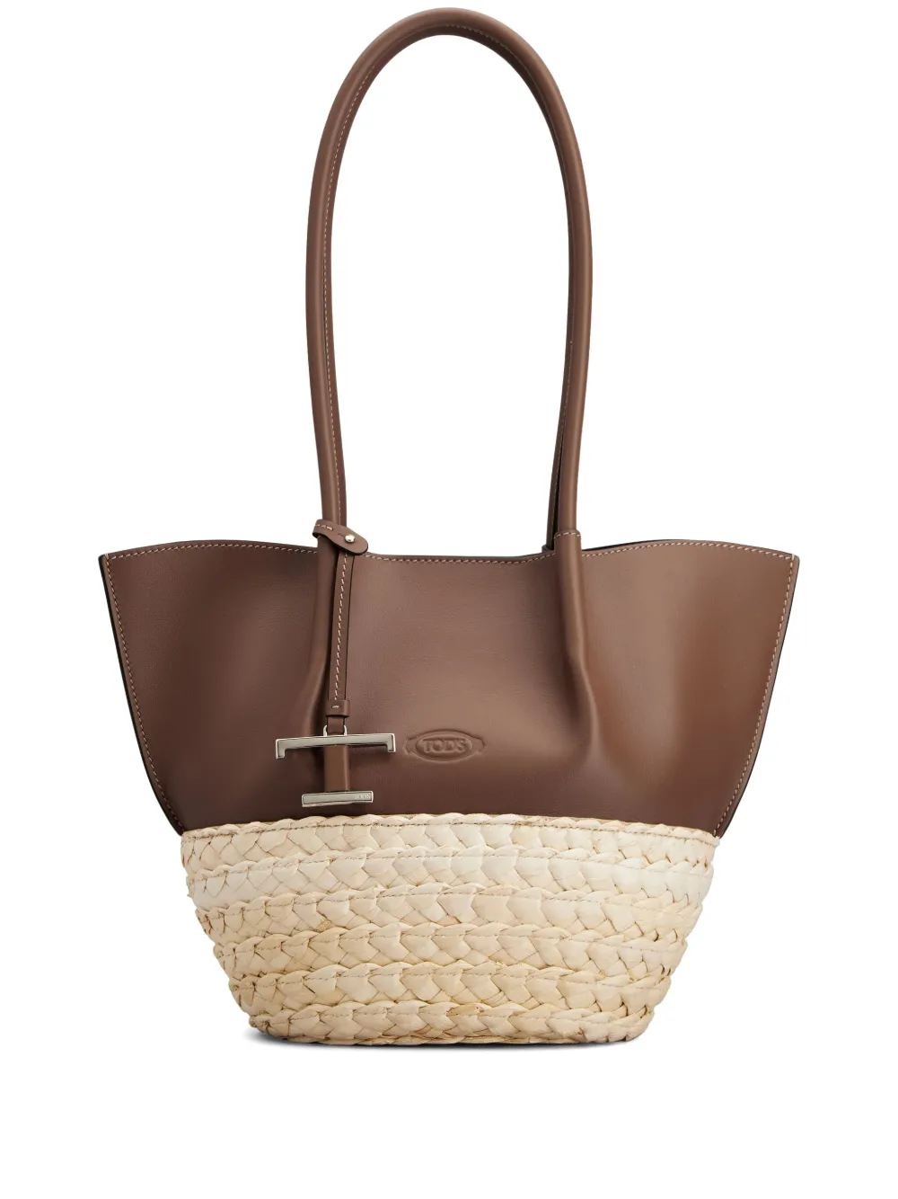 Tod's Bux kleine shopper Bruin