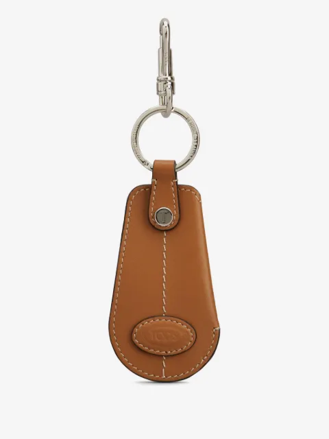 Tod's porte-clés en cuir à chausse-pied