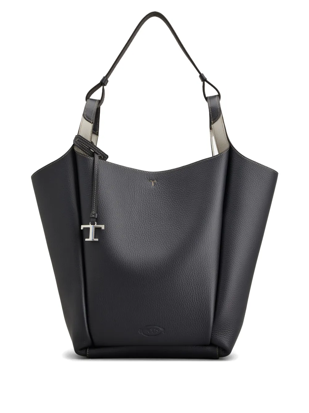 Tod's Leren bucket-tas Zwart