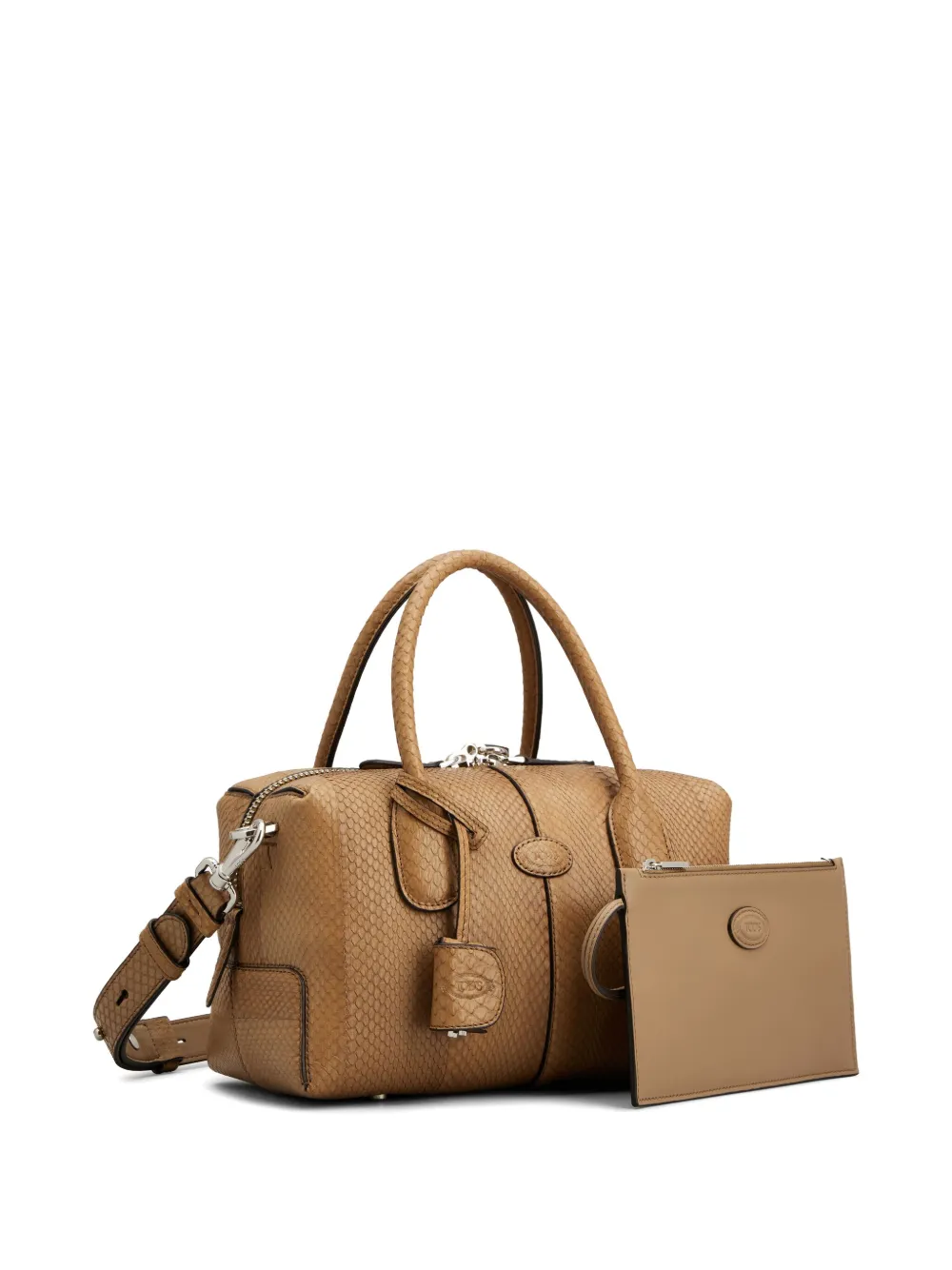Tod's Di kleine shopper Bruin