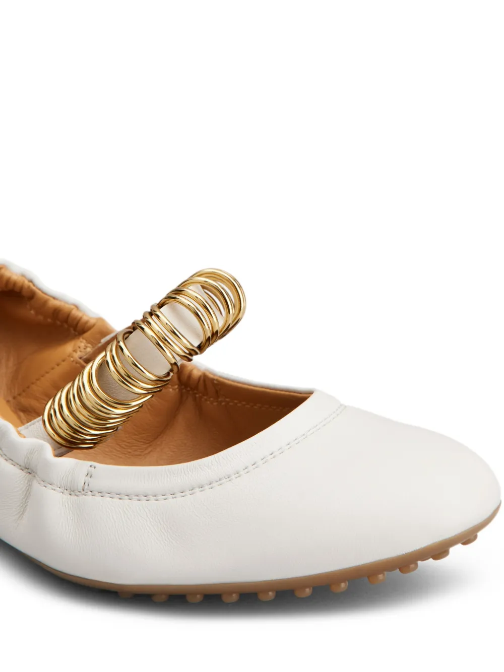 Tod's Dee ballerina shoes Neutrals