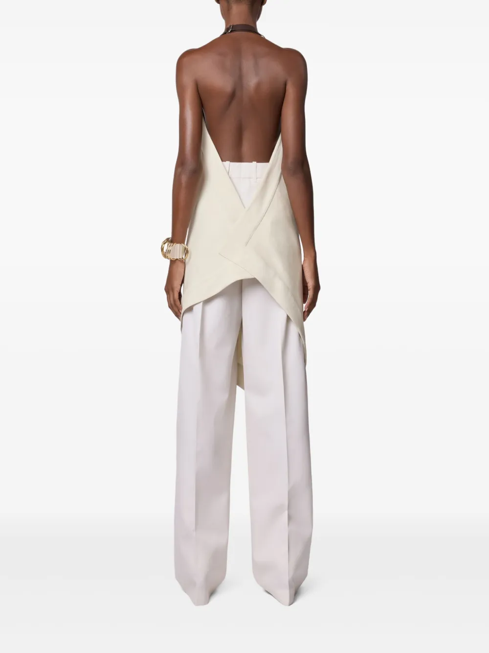 Tod's Silk Blend Backless Top