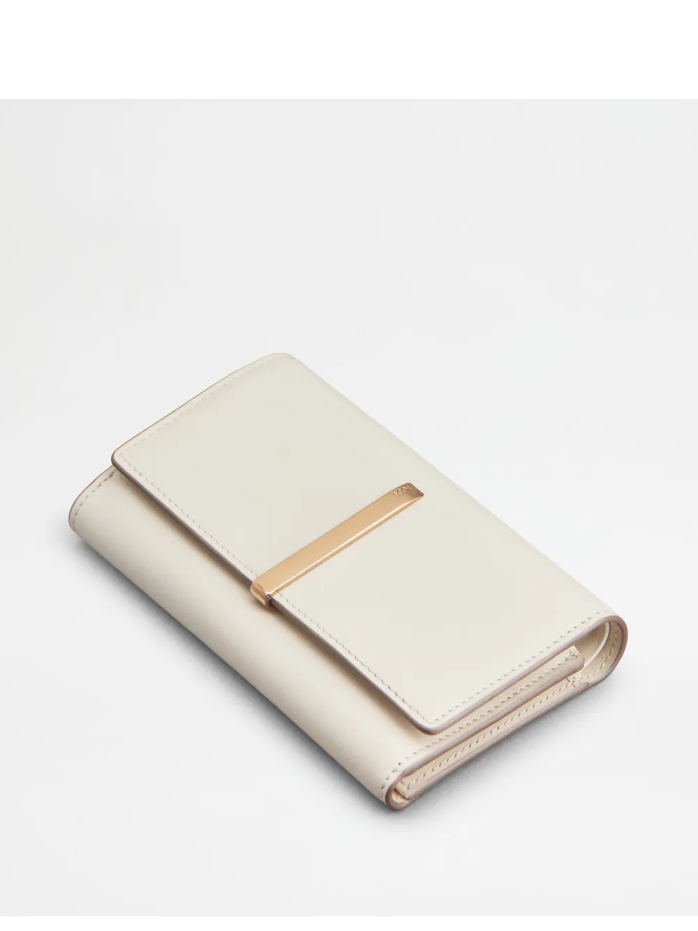 Tod's Wallet In Leather In White