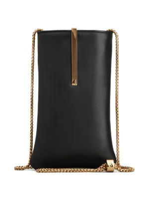 TOD'S トッズ レザー スマホケース ブラック ブラック（黒）系 TOD'S(トッズ) iPhone・スマホケース