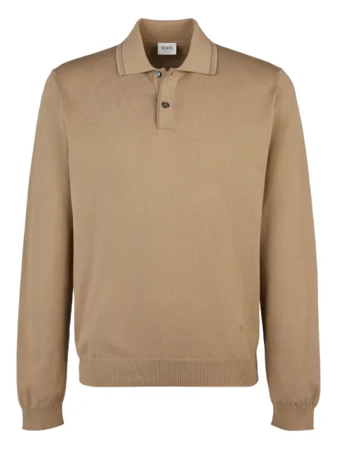 Tod's long-sleeve polo shirt