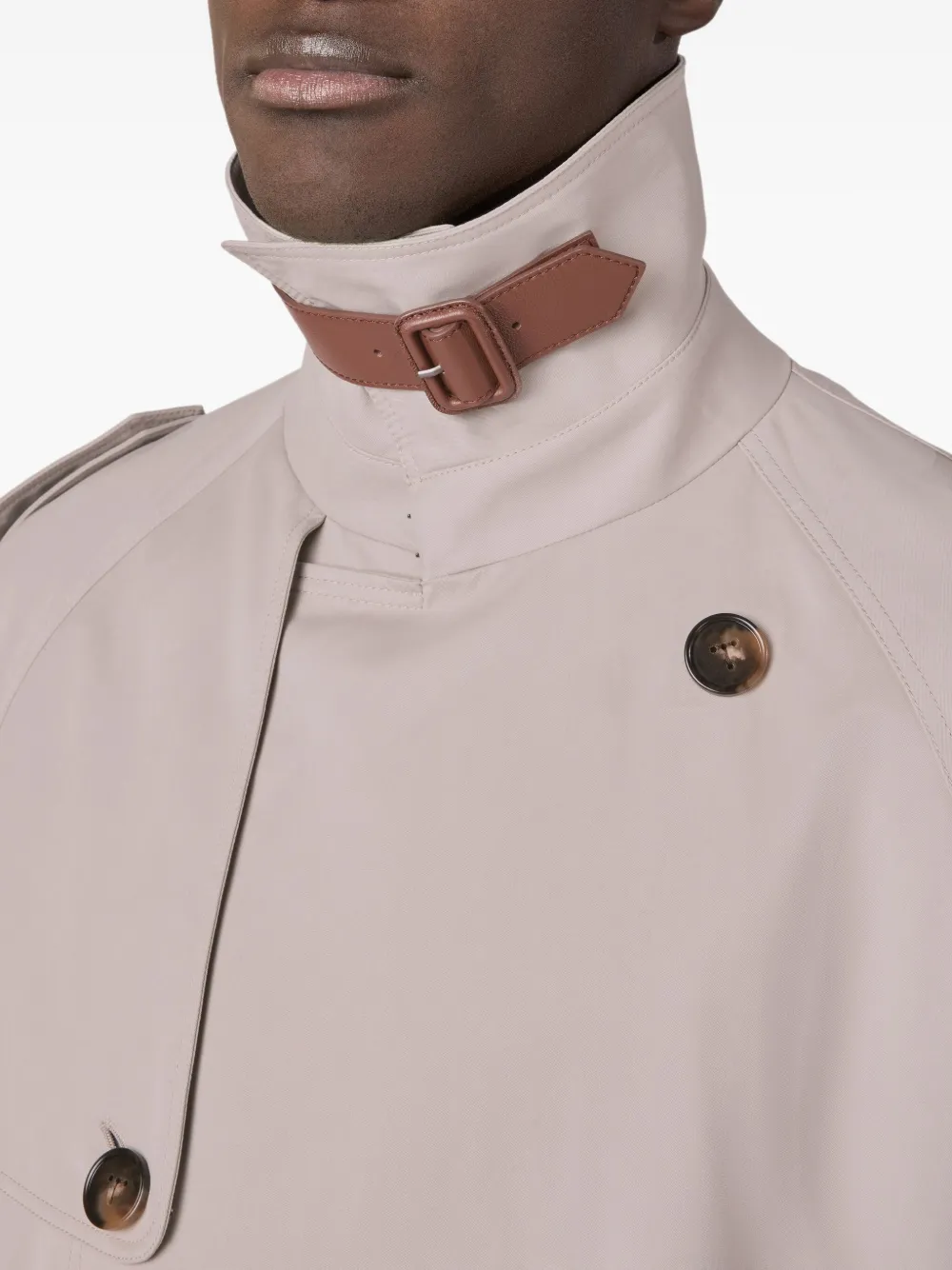 Tod's Katoenen trenchcoat Beige