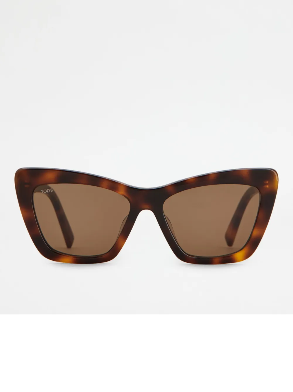 Tod's Cat-eye Sunglasses In Brown
