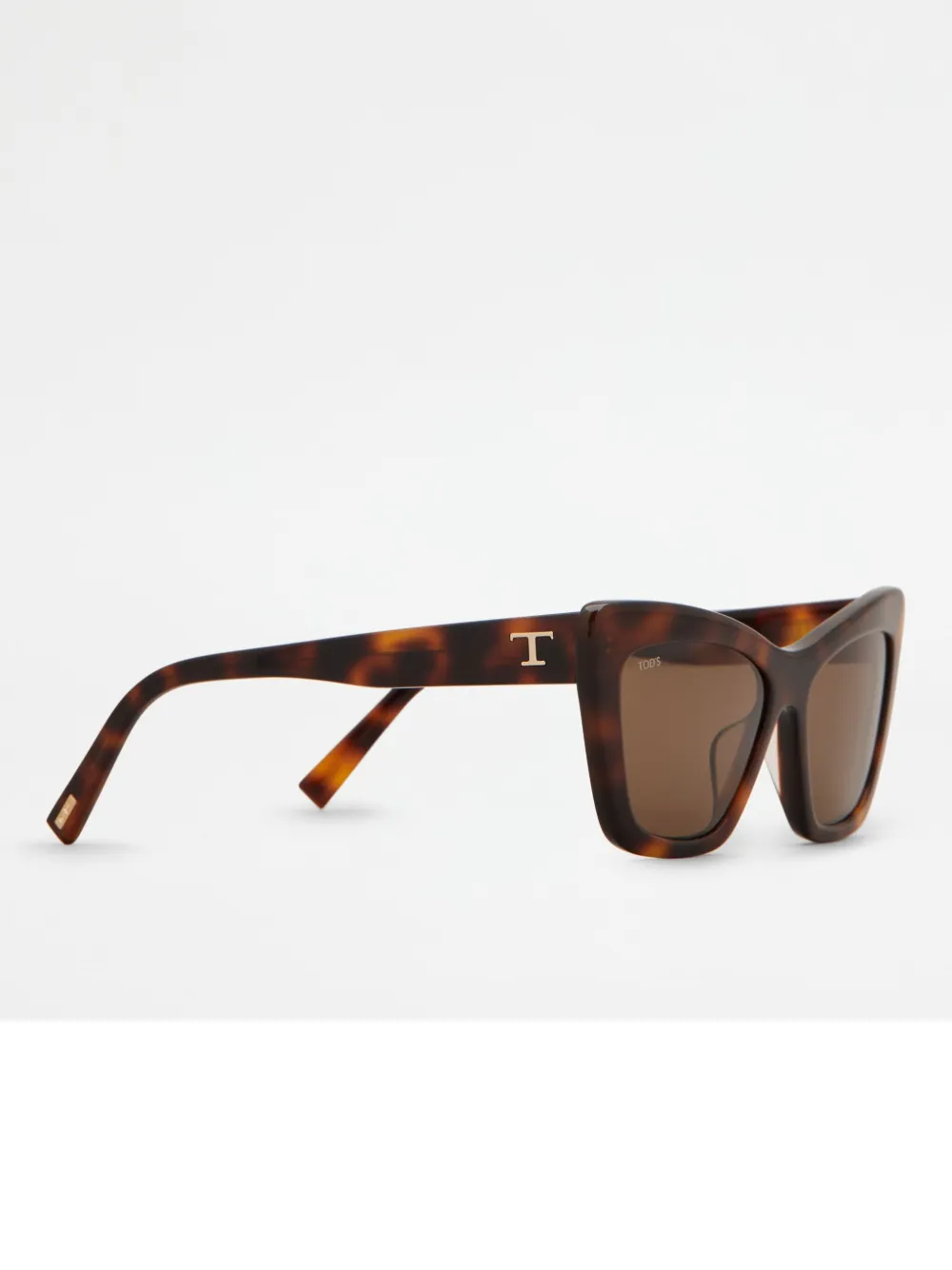Tod's Cat-eye Sunglasses In Brown