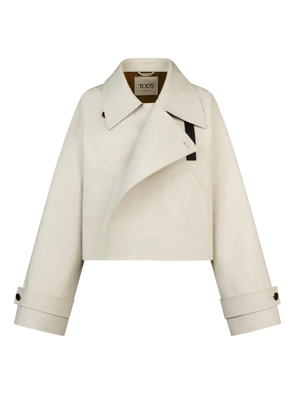 Tod's double-breasted cropped jacket | White | Image 1
