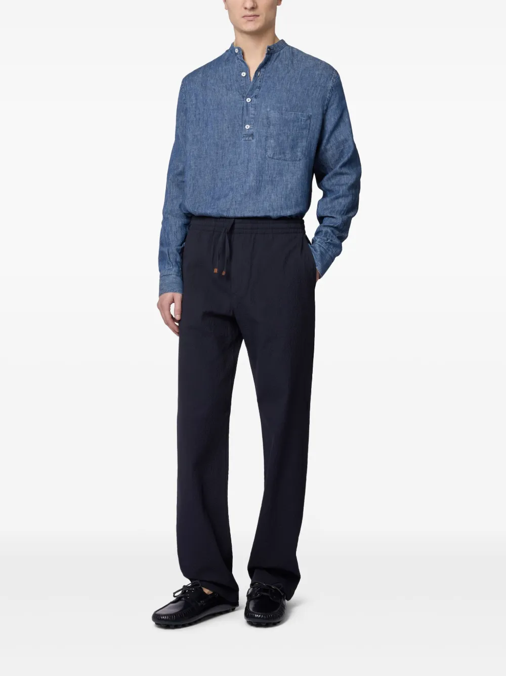 Tod's drawstring straight-leg trousers | Regular-Fit & Straight Leg Pants | Image 2