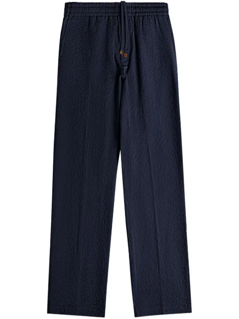 Tod's drawstring straight-leg trousers