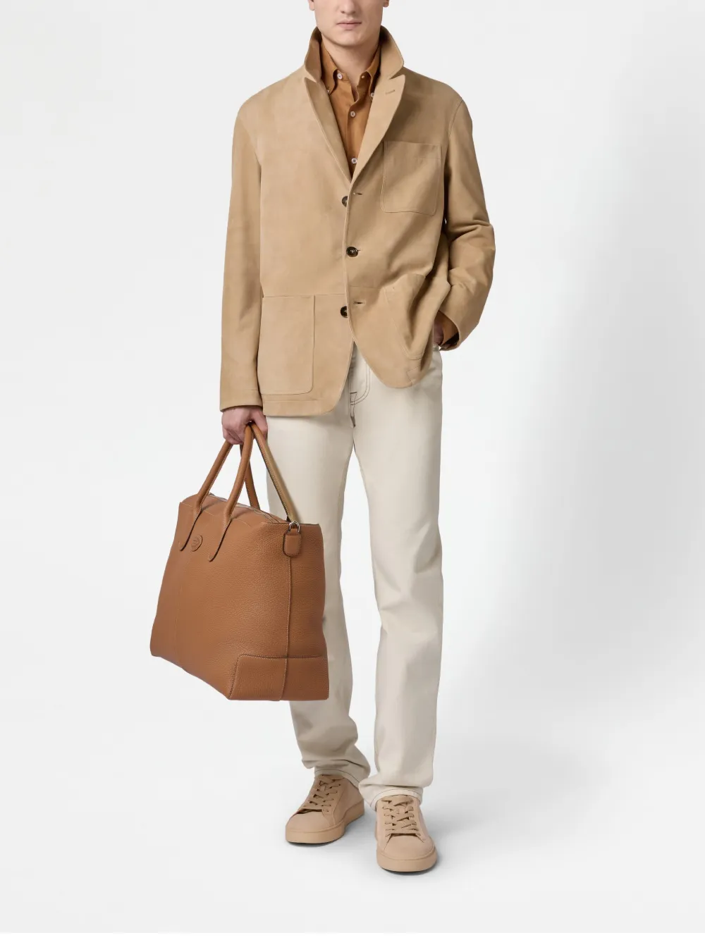 Tod's cotton jeans - Beige