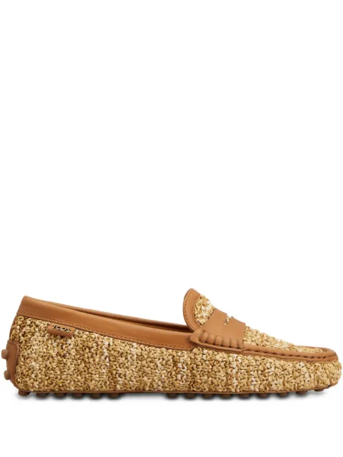 Tod's leather loafers 