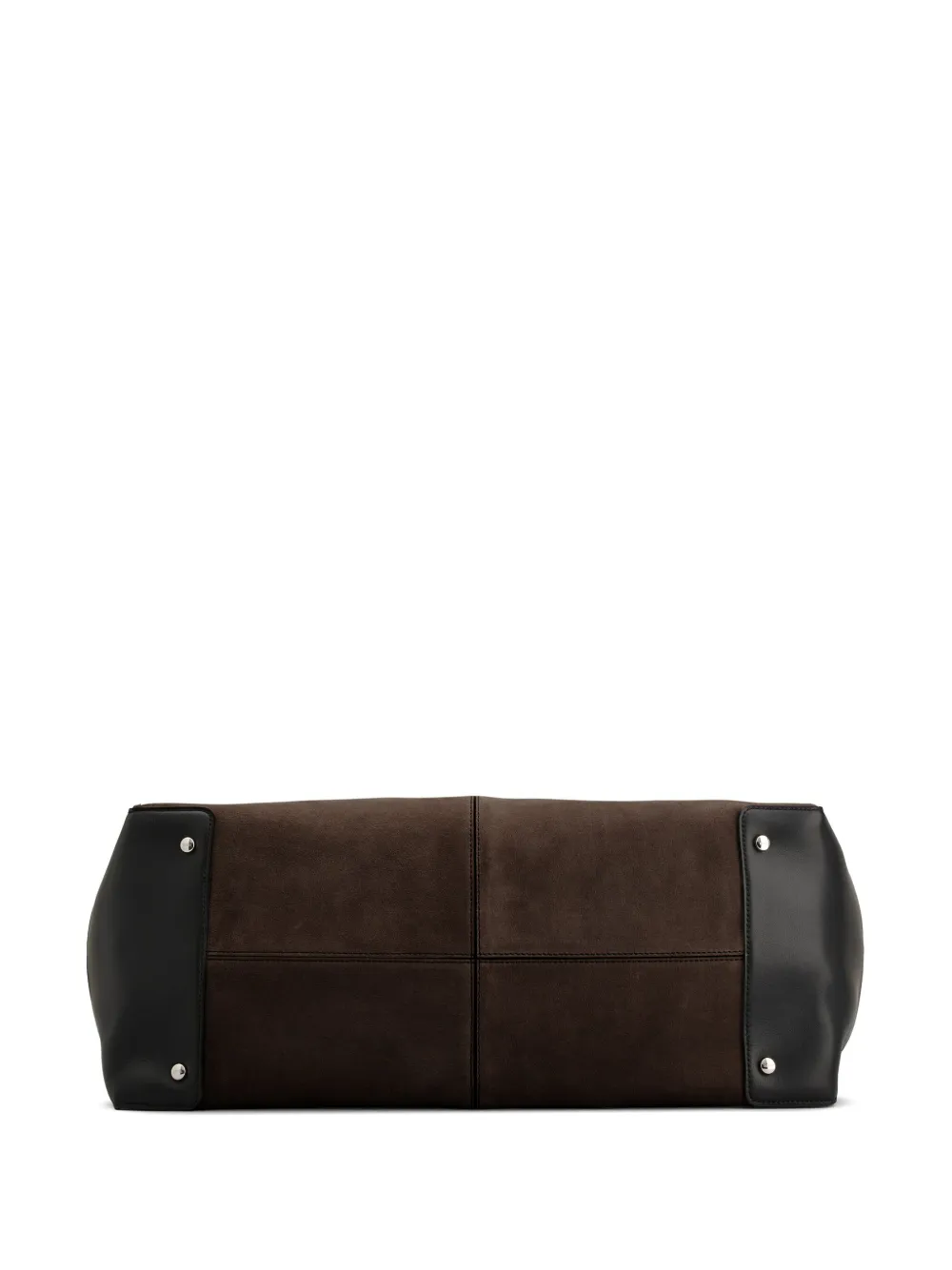 Tod's Maxi suède shopper Bruin