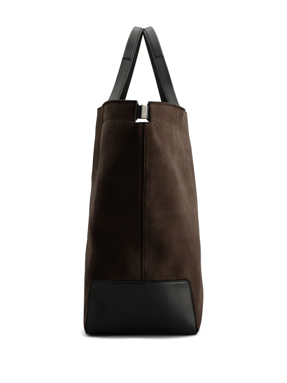 Tod's Maxi suède shopper Bruin