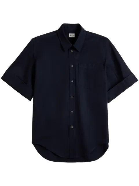 Tod's camisa con cinturón