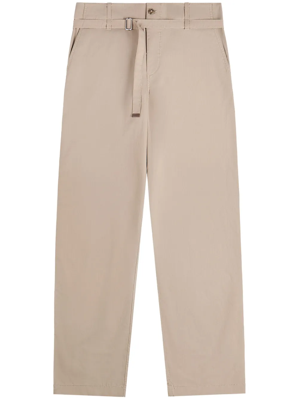 Tod's pantalones rectos con cinturón | neutro | Image 1