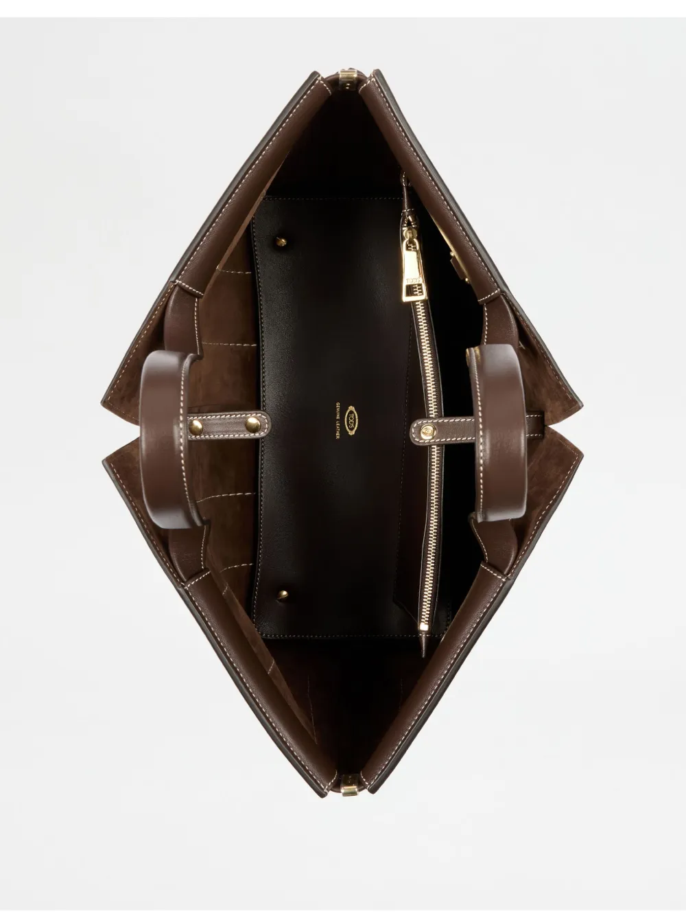 Tod's Medium-kleine Di shopper Bruin