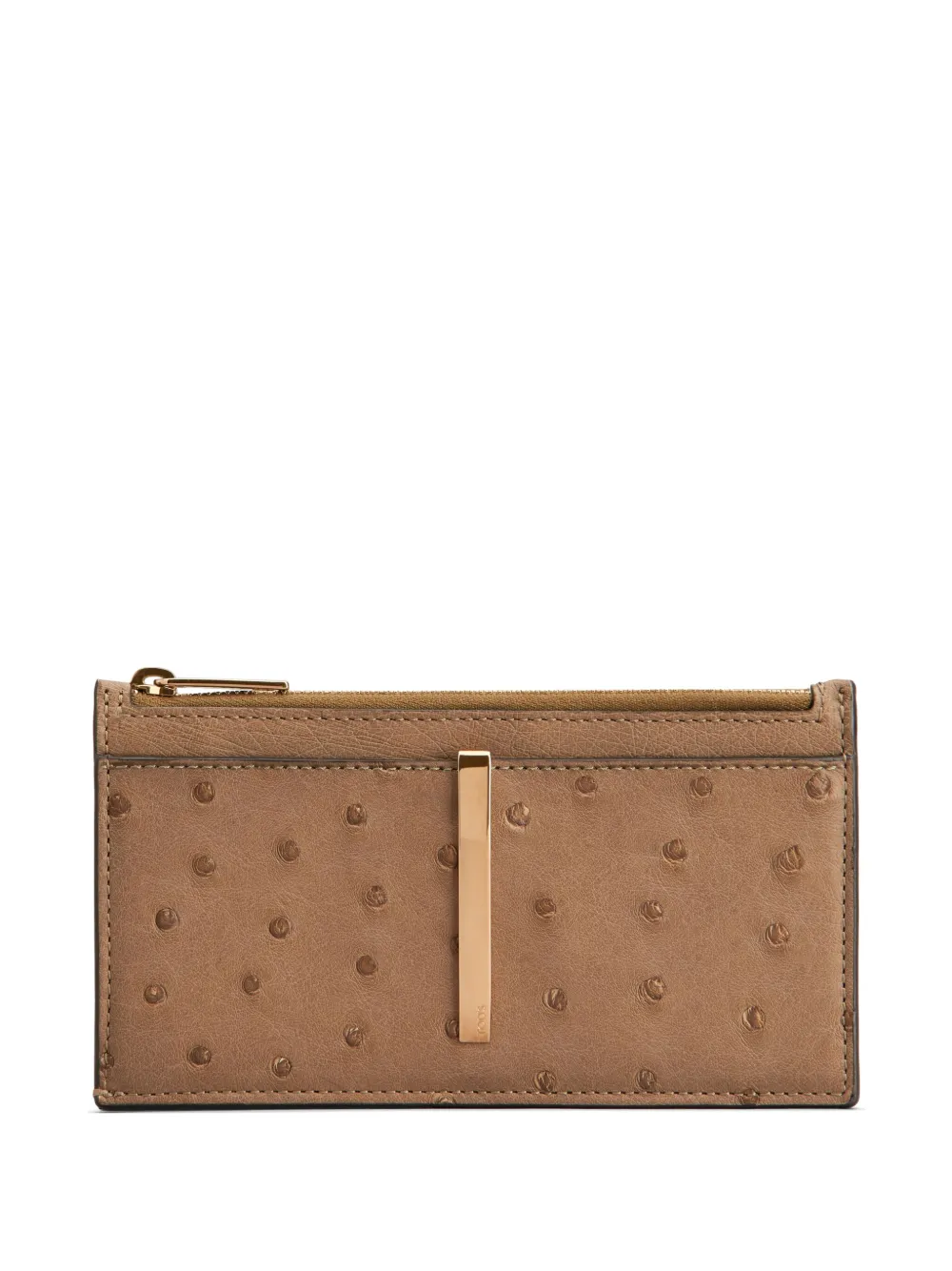 Tod's Pasjeshouder met ritszak Beige