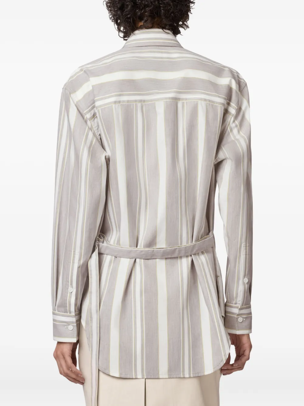 Tod's Blouse met ceintuur Bruin