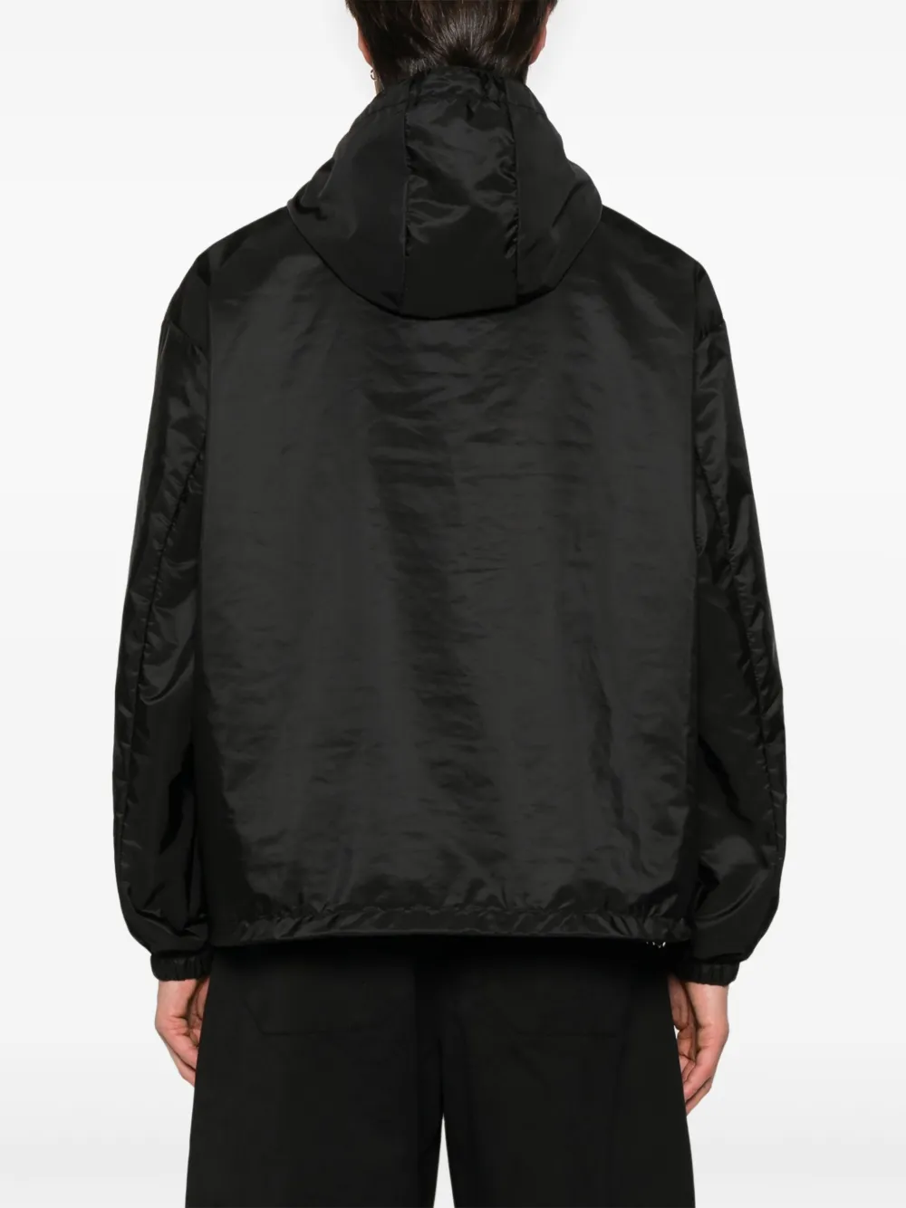 Prada Jack met triangel-logo Zwart