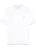 Brunello Cucinelli layered-effect T-shirt - White