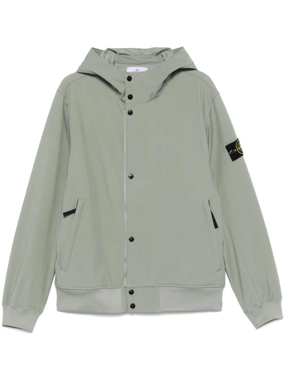 Stone Island Jack met capuchon Groen