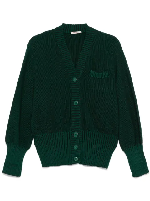 Saint Laurent Pre-Owned 1980s virgin wool cardigan