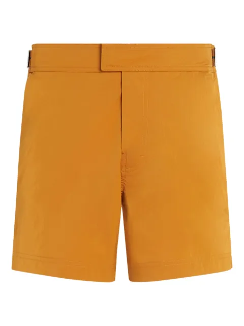 Zegna 232 Road Brand Mark swim shorts