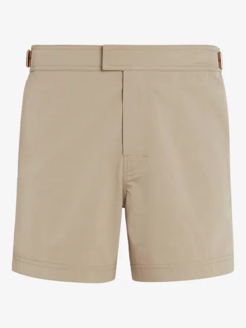 Zegna 232 Road Brand Mark swim shorts