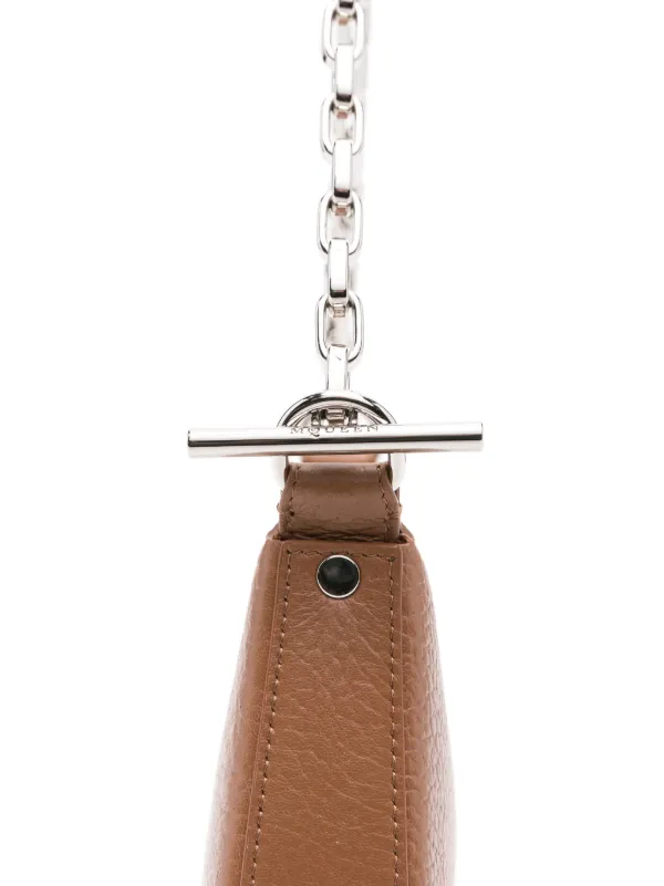Alexander McQueen Mini T-bar Shoulder Bag | Brown | FARFETCH
