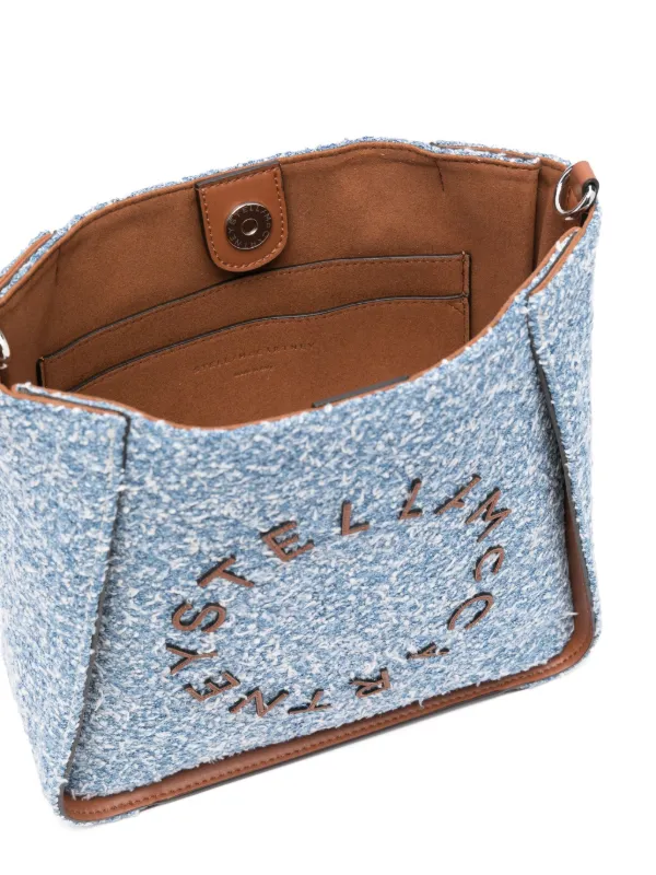 人気！【Stella McCartney】ステラ ツイード ショルダーバッグ Stella McCartney ツイード ショルダーバッグ | ブルー