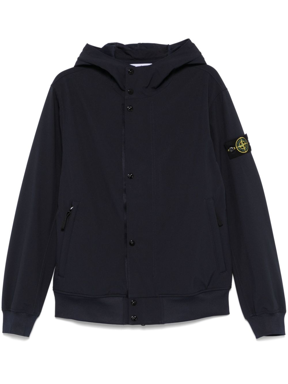 Stone Island Jack met capuchon Blauw