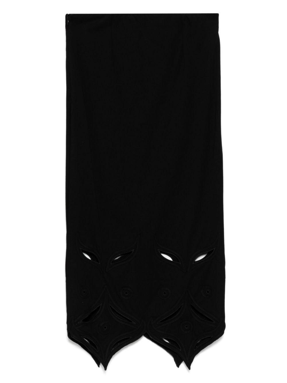 Conner Ives The Schiffli Trumpet skirt - Black