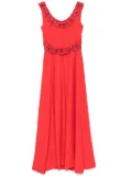 A.N.G.E.L.O. Vintage Cult 1960s rhinestoned maxi dress - Red