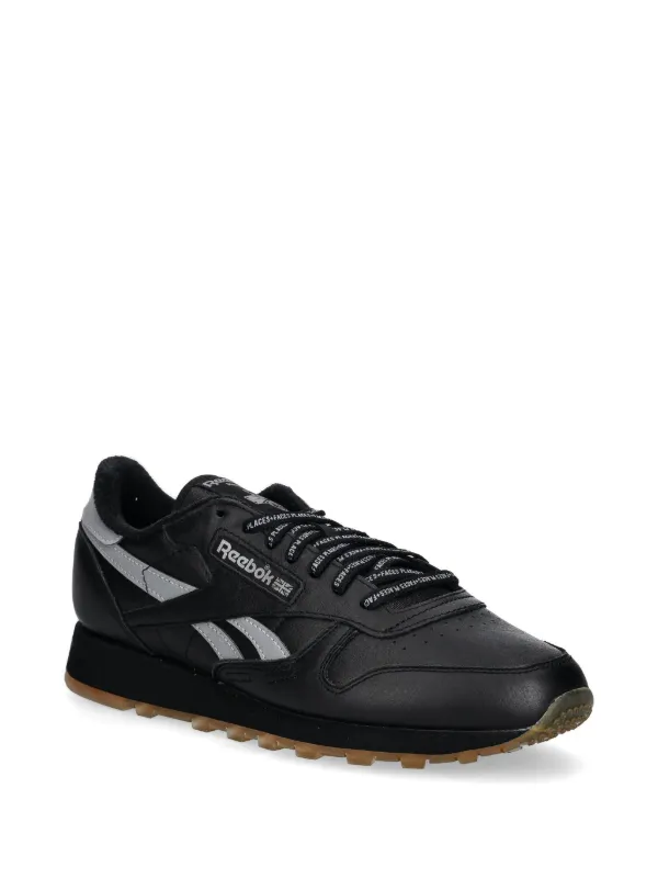 Reebok x Places + Faces Classic Sneakers | Black | FARFETCH