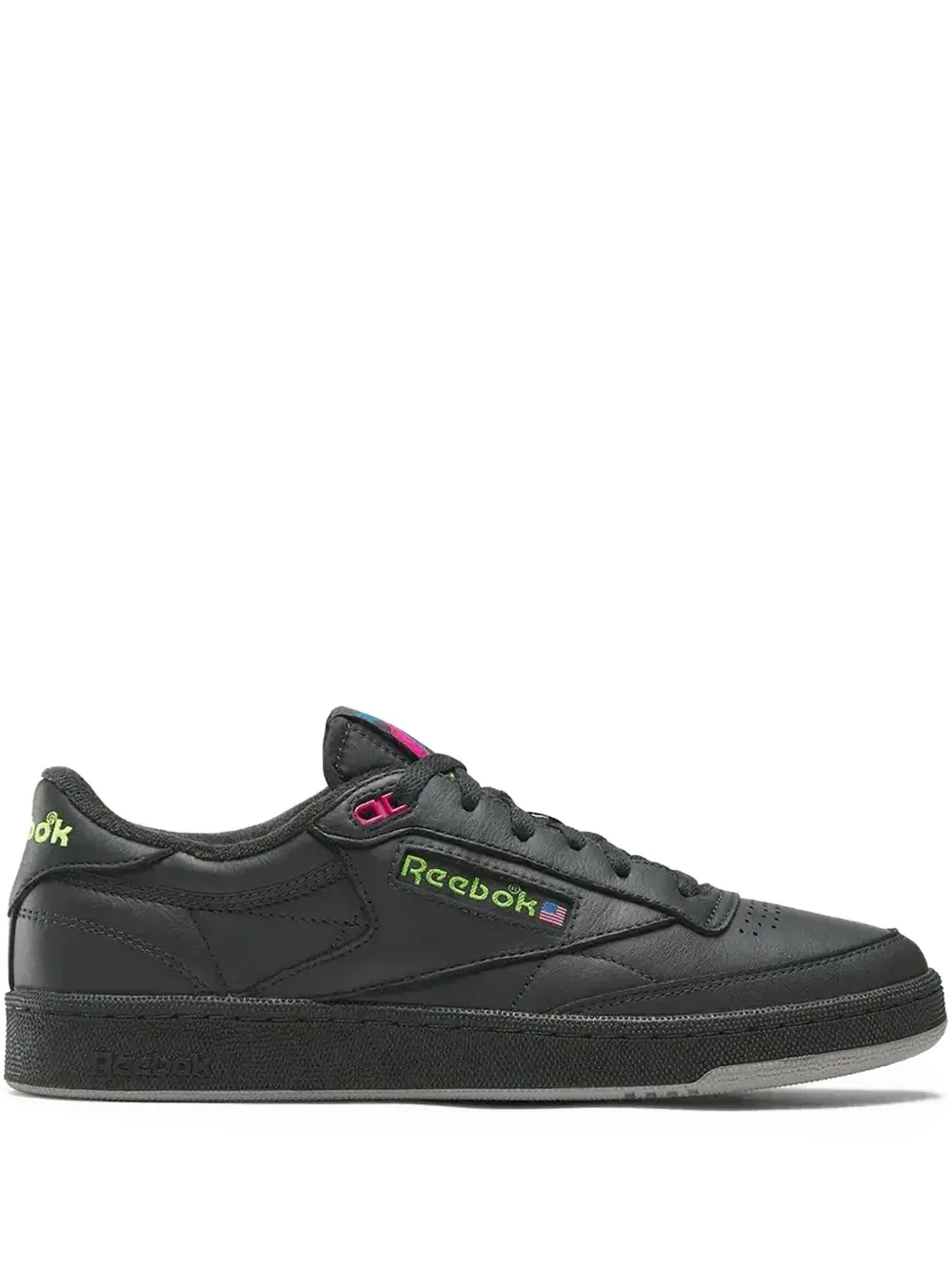 Reebok Club C 85 Panelled Lace-up Trainers