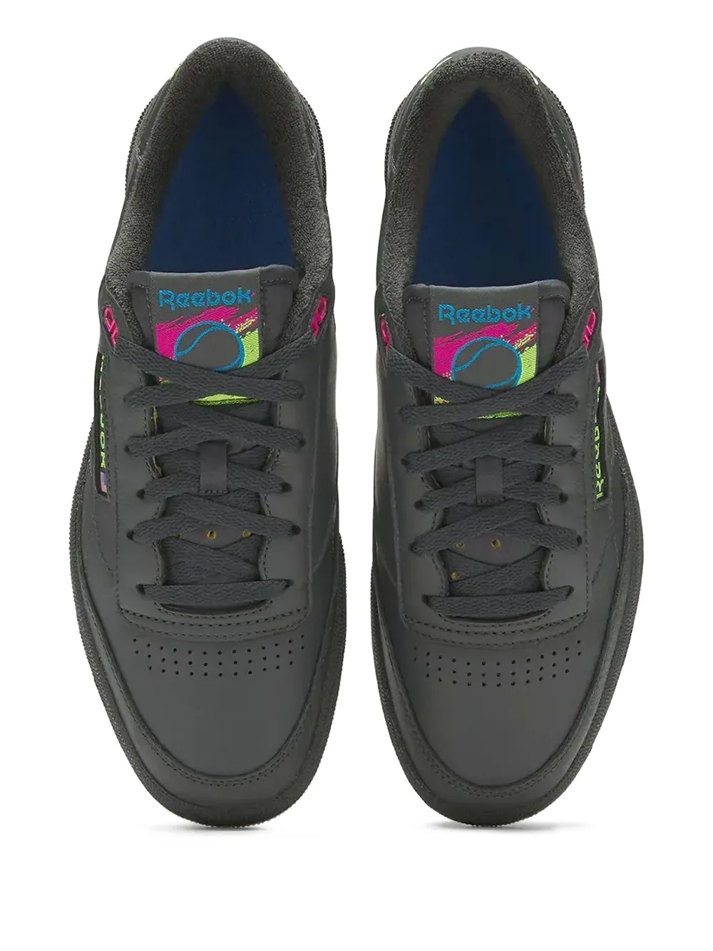 Reebok Club C 85 panelled lace-up sneakers Grey