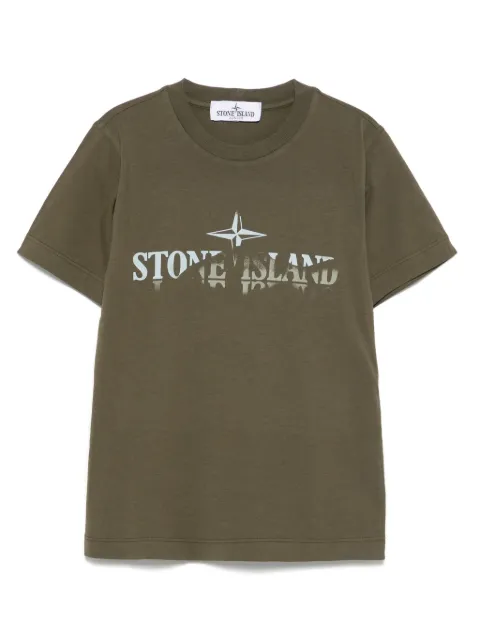 Stone Island Junior logo-print T-shirt