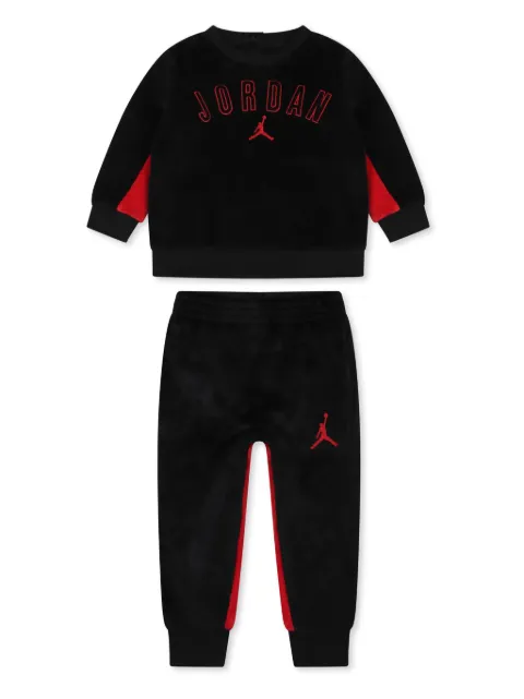Jordan Kids embroidered tracksuit set