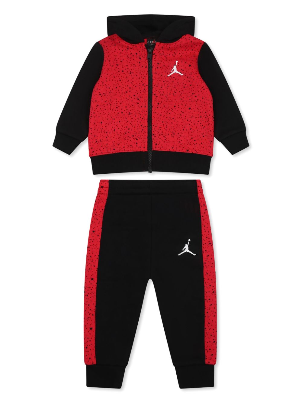 Jordan Kids Air Speckle tracksuit set - Red